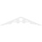 Ekena Millwork Pitch Vienna Architectural Grade PVC Gable Pediment, 48"W x 10"H x 1"P (5/12) GPP048X010X100VIE - alternate 3